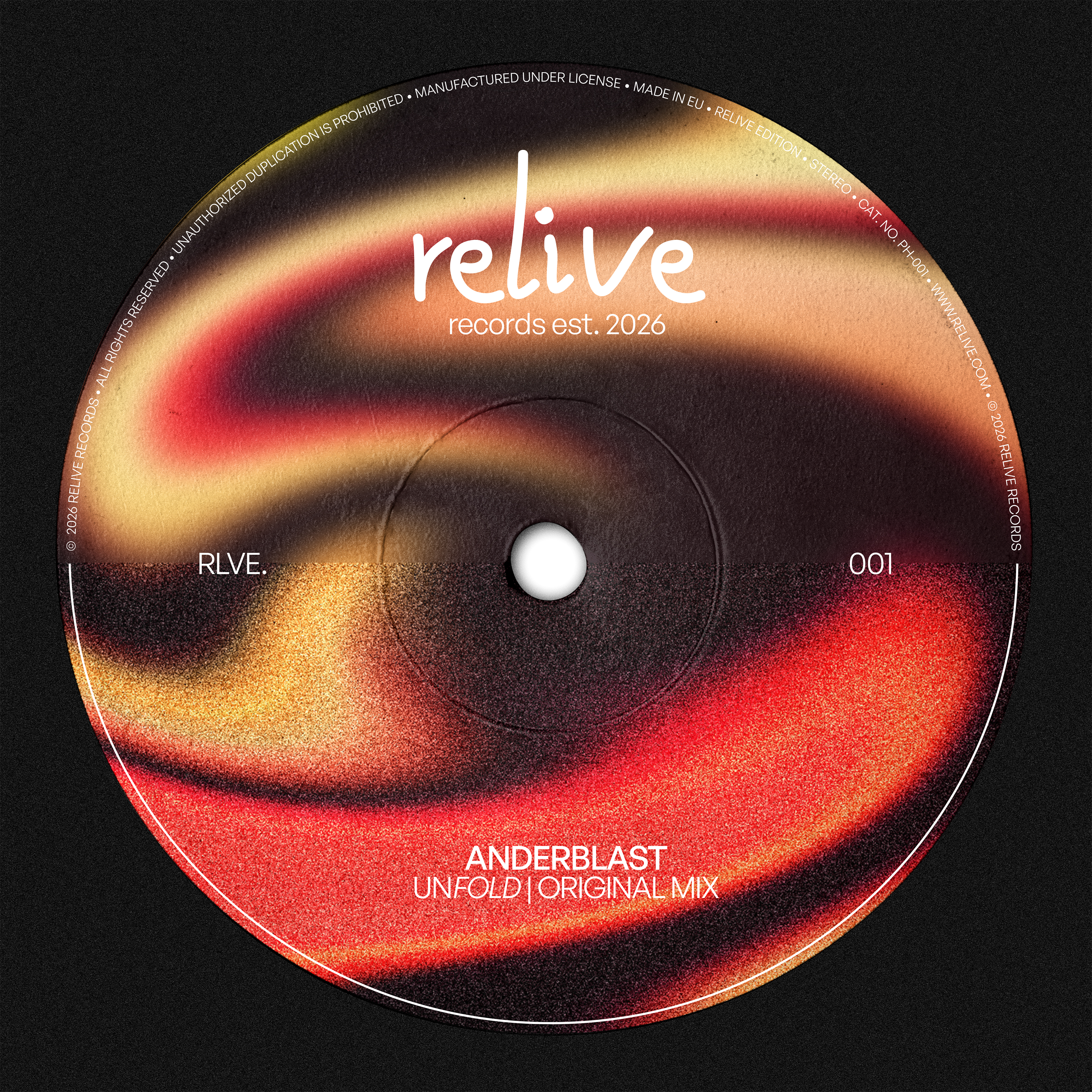 Cover Unfold di Anderblast — RELIVE RECORDS